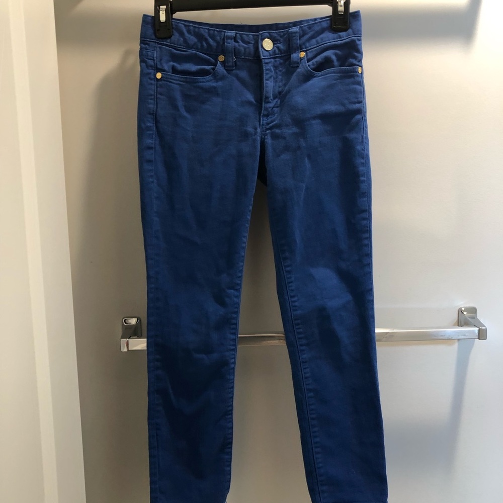 Tory Burch Cropped Skinny Jeans